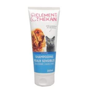 SHAMPOOING PEAUX SENSIBLES clement thekan chat et chien