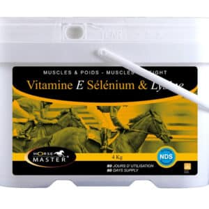 VITAMINE E SELENIUM LYSINE poudre horse master