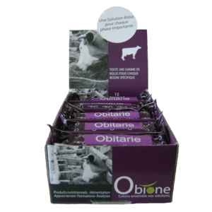 obitarie obione solution bolus vache tarie