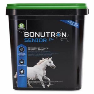 Audevard Bonutron Senior 17+ : Soutenez la Vitalité de Votre Cheval Senior - Seau de 2.4kg