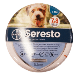 Seresto collier anti puces petits chiens