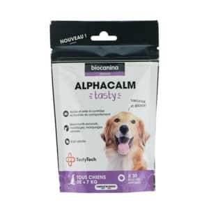 Biocanina Alphacalm Tasty Chien : Complément Apaisant pour Réduire le Stres