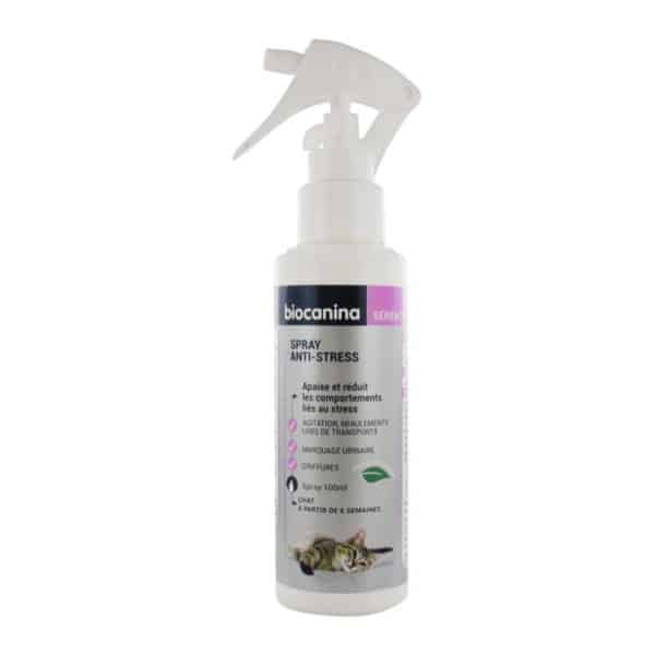 Biocanina Spray Anti-Stress pour Chat - Flacon de 100ml