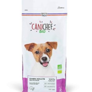 Canichef Bio pour Chien Adulte de Petite Race - 2 kg