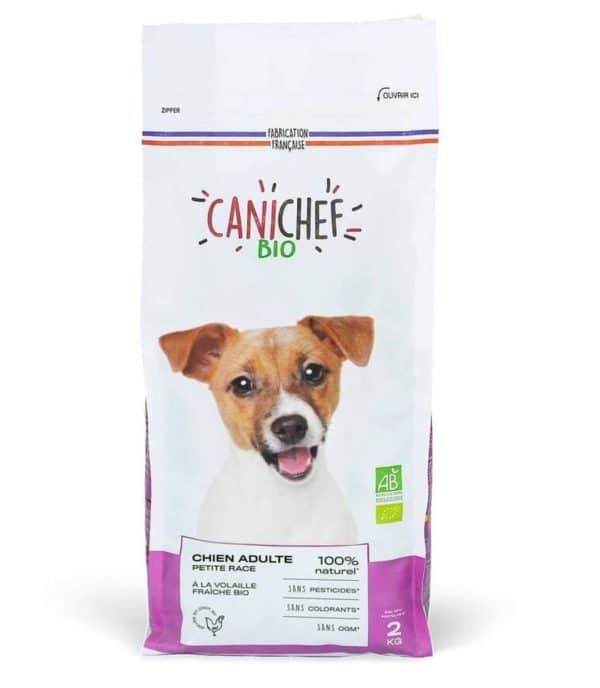 Canichef Bio pour Chien Adulte de Petite Race - 2 kg
