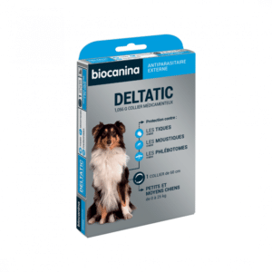 Biocanina Deltatic Collier Petit et Moyen Chien : Protection Antiparasitaire Sûre et Efficace