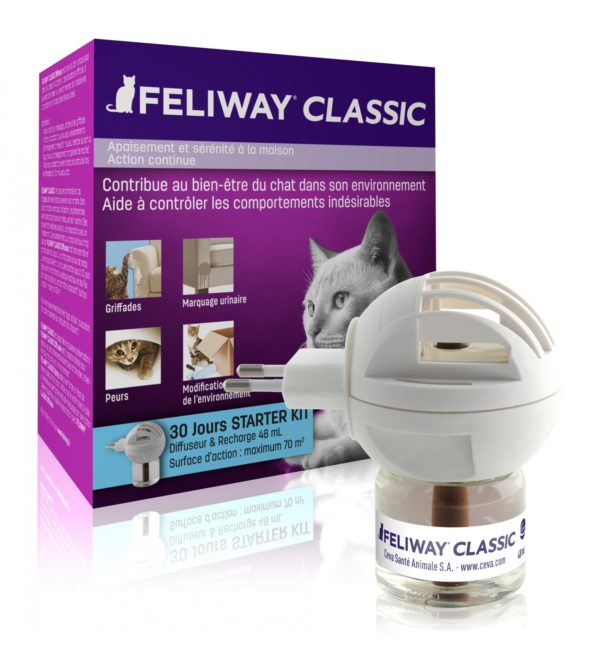 FELIWAY® Classic - Apaisez Votre Chat et Réduisez les Comportements Indésirables