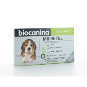 Milbetel Petit Chien – Chiot : Traitement Parasitaire Efficace pour Chiots et Petits Chiens