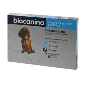 Fiprodog : pipette antiparasitaire chien contre les puces et les tiques