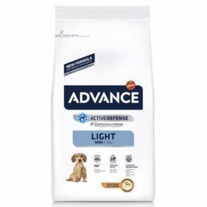 Croquettes Advance Mini Light pour petits chiens en surpoids