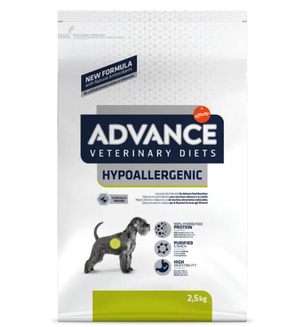 Croquettes Advance Veterinary Diets Hypoallergenic pour chiens