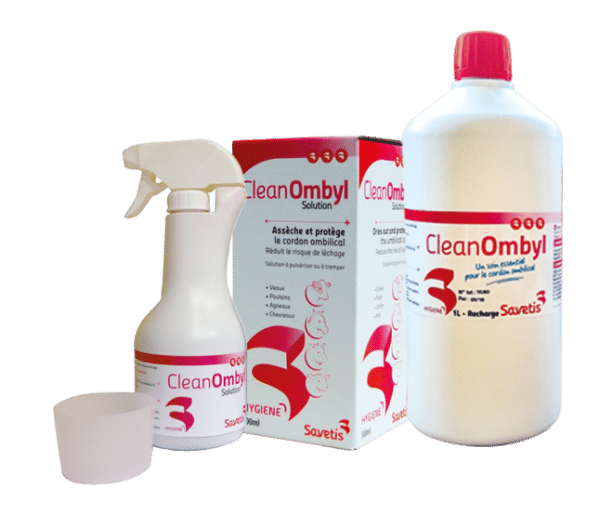 CleanOmbyl, Désinfectant Cordon Ombilical pour animaux de la ferme