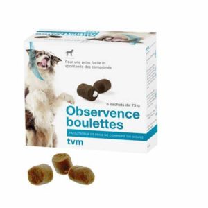 OBSERVENCE 15 Boulettes pour Chiens - facilite la prise de comprimés et gélules