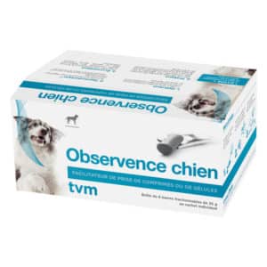 OBSERVENCE Chien- Enrober les Comprimés et Gélules - 6 Barres de 25 g