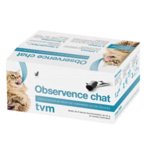 OBSERVENCE Chat - Enrober les Comprimés et Gélules - 6 Sachets de 10 g