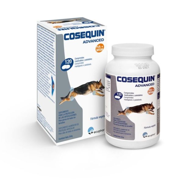 COSEQUIN HA - Soutien articulaire essentiel pour votre chien 120comprimés