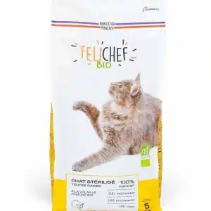 Felichef Croquettes BIO pour Chat Stérilisé 5 Kg