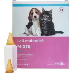 Mixol Lait Maternisé : La Nutrition Essentielle pour Chiots et Chatons