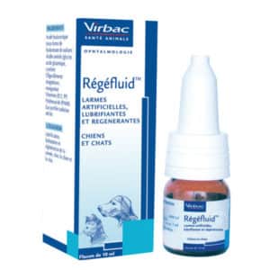 Virbac REGEFLUID - Lubrification et Régénération de la Cornée pour Chiens et Chats