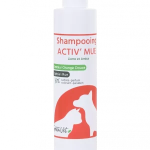 Shampooing ACTIV’MUE à la Senteur Orange Douce : Un Remède Naturel pour les Chutes de Poils Continues