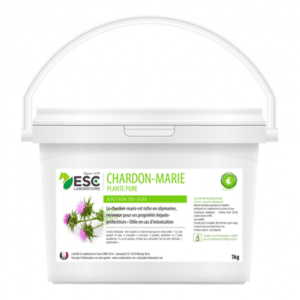 Esc Laboratoire Chardon-Marie pour soutien du foie chez le cheval 1kg