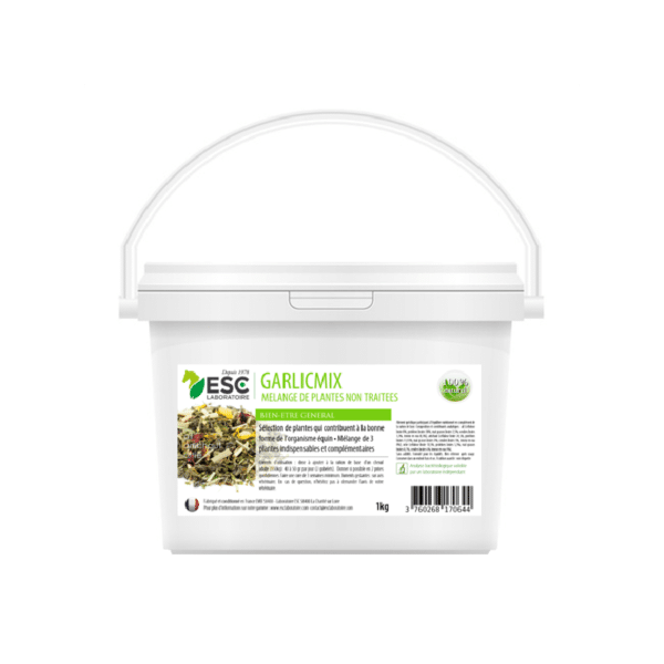 Esc Laboratoire Garlic Mix Bien-être du Cheval 1kg