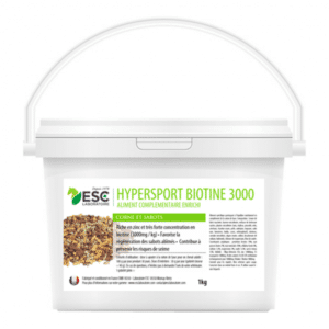 Esc laboratoire - Hypersport biotine 3000 corne et sabots - Seau de 1kg